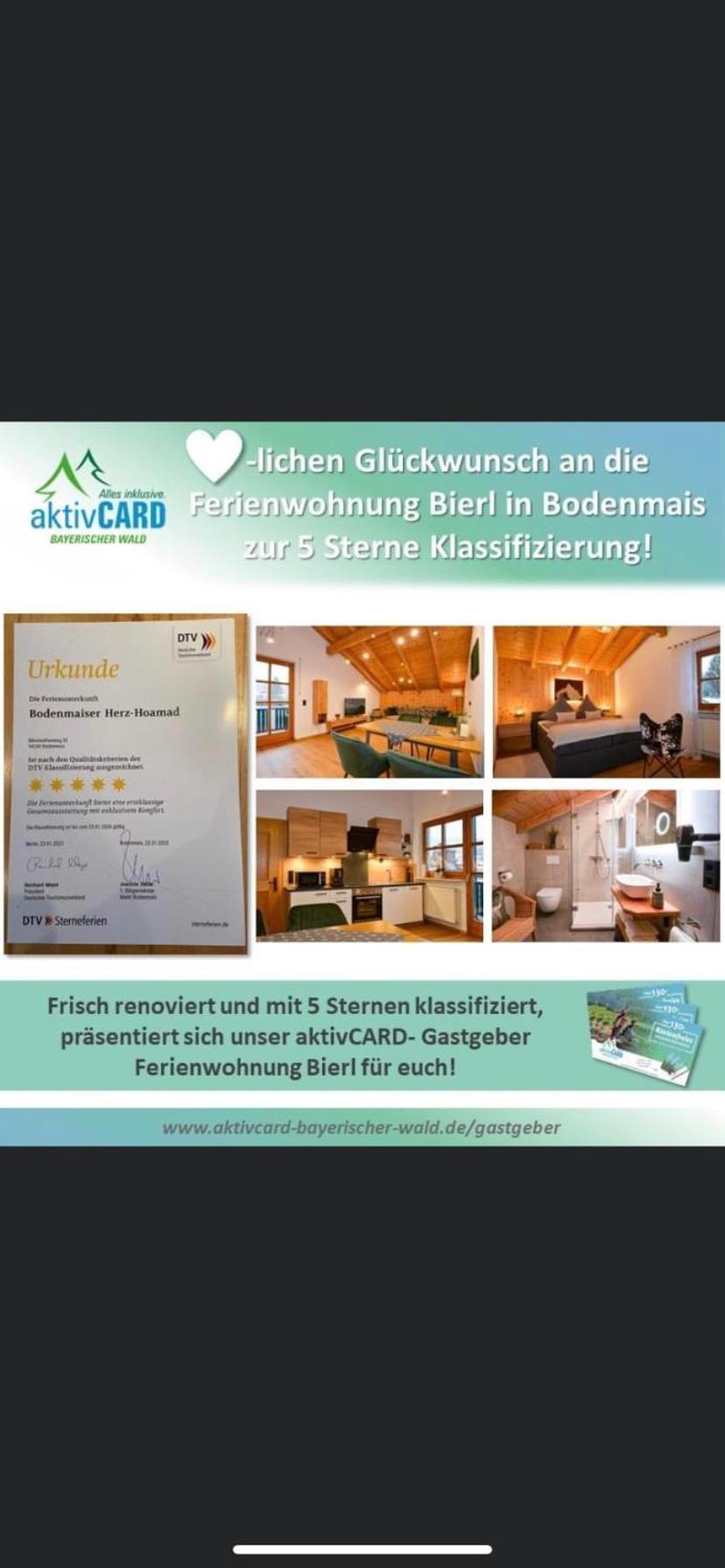 Bodenmaiser Herz-Hoamad Ferienwohnung Bierl מראה חיצוני תמונה